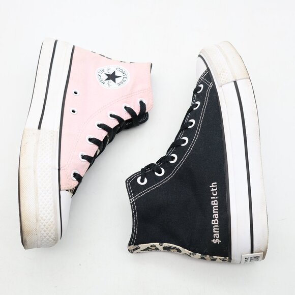 Converse Chuck Taylor All Star Multicolor Casual Women's Size 8 Platform Sneaker - Picture 6 of 12